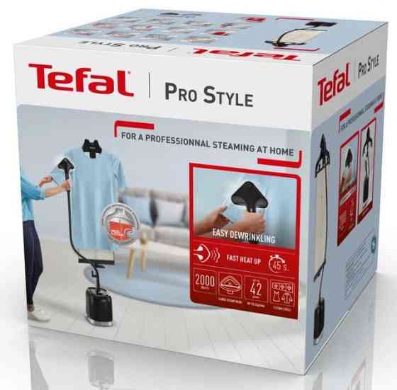 Отпариватель вертикальный Tefal Pro Style IT3480E1 2000 Вт черный Киев