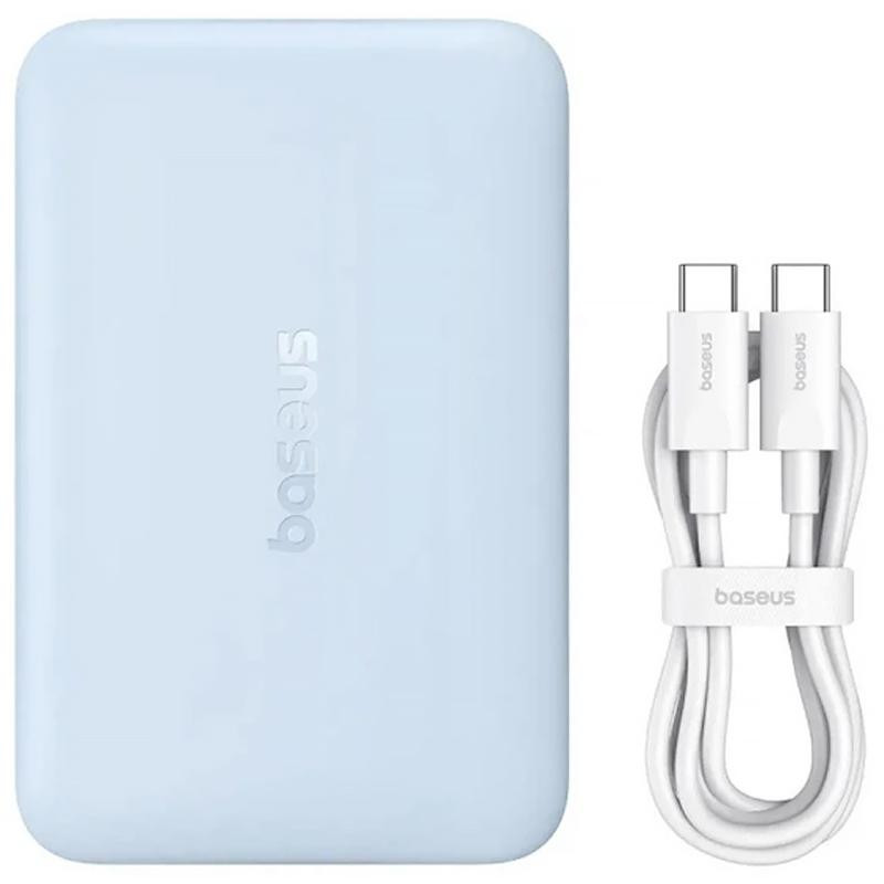 Портативное ЗУ Power Bank Baseus EnerFill FM11 Ultra-Mini 22.5W с БЗУ 10000mAh (PPFM11-1022) Херсон - зображення 5