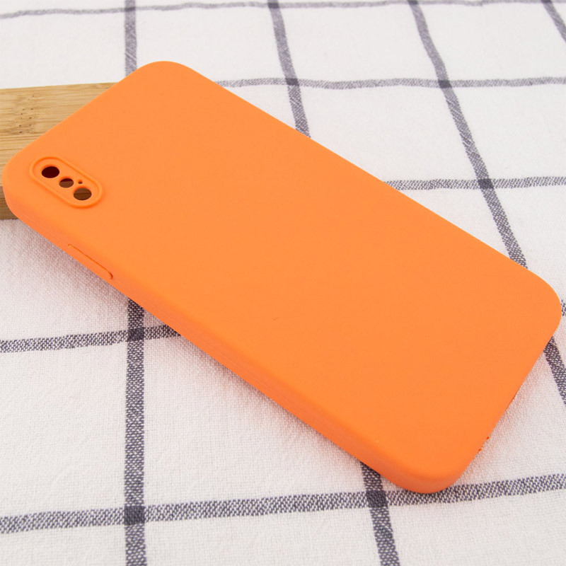 Чехол Silicone Case Square Full Camera Protective (AA) NOLOGO для Apple iPhone XS Max (6.5") Херсон - зображення 2