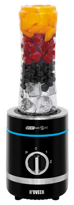 Фитнес-блендер Noveen Sport Mix & Fit SB-1000-Xline-BlaСk 300 Вт черный Київ - зображення 8