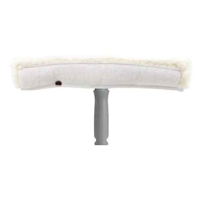 Держатель пластиковый с шубкой и падом для мытья окон 35см Astro 8281YL Київ - зображення 2