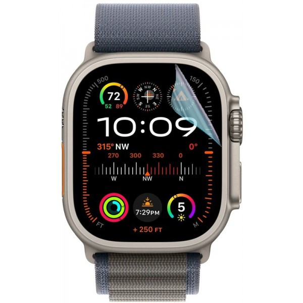 Захисна гідрогелева плівка DM для Apple Watch Ultra 2 49mm Глянцева (Код товару:31589) Харків - зображення 2