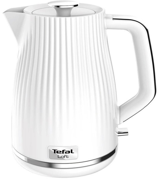 Электрочайник Tefal Loft KO250130 1,7 л белый Киев - изображение 1