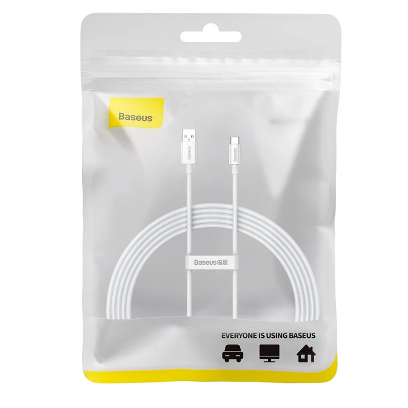 Дата кабель Baseus Superior Series Fast Charging USB to Type-C 100W (2m) (P10320102214) Херсон - зображення 5