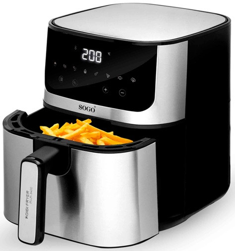 Мультипечь SOGO SS-10880 1400 Вт серебристая Київ - зображення 3