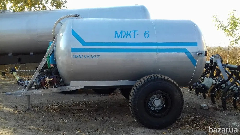 Бочка МЖТ-6 для внесения жидкого навоза и жидких органических удобрений Белая Церковь - изображение 3