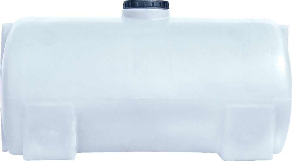 Емкость 150 л горизонтальная ГО ПБ белая Київ - зображення 2