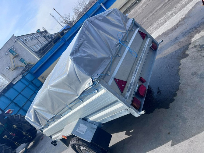 Новий причіп легковий "Дніпро-23" оцинкований від заводу Нові Санжари - зображення 2