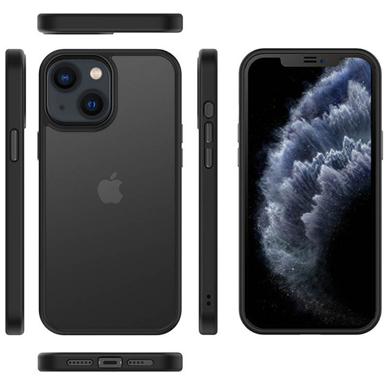 TPU+PC чехол Metal Buttons для Apple iPhone 13 / 14 (6.1") Херсон - зображення 4