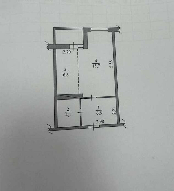 продажа 1-к квартира Киев, Голосеевский, 63000 $ Київ - зображення 9