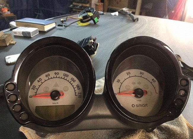 Б/у панель приборов smart forfour, A4545403311, 1.5 dci Кропивницкий - изображение 1