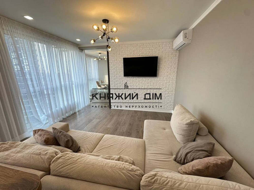 Без комісії.Продаж сучасної 3-кімнатної квартири в ЖК Зарічний, вул. Осокорська 2А Киев - изображение 1