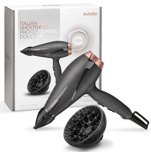Фен Babyliss 6709DE 2100 Вт темно-серый Київ - зображення 7