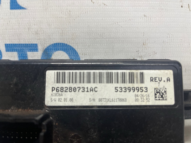 Блок управления Jeep Cherokee 2013-2019 68280731AC (Арт. 74349) Київ - зображення 5