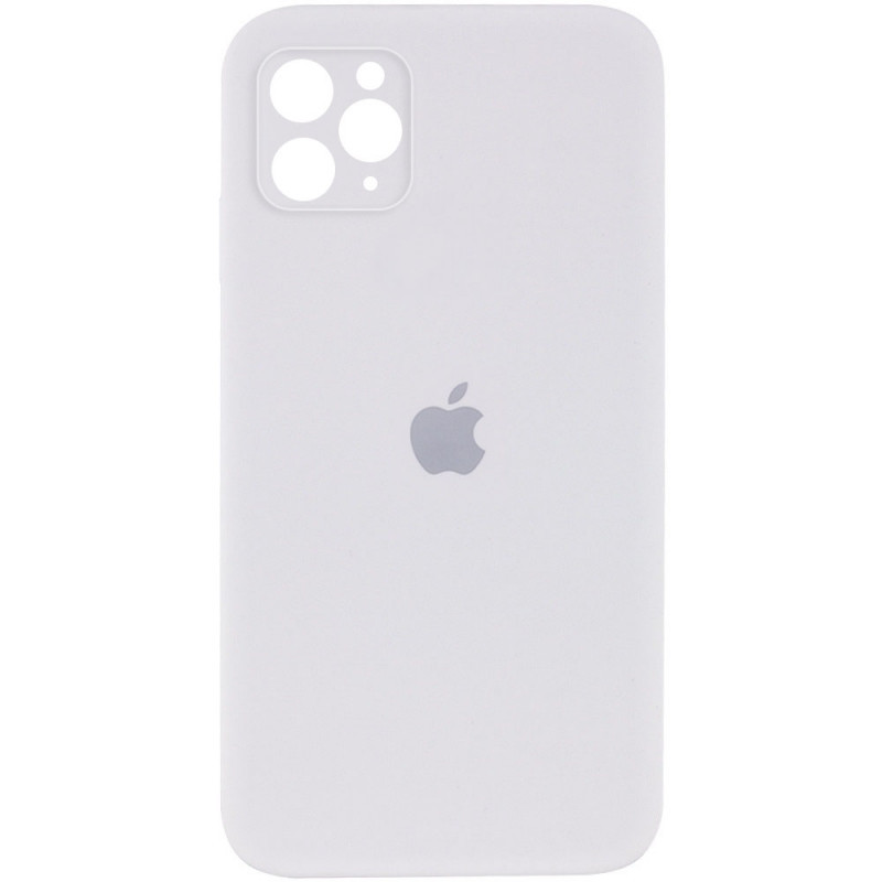 Чехол Silicone Case Square Full Camera Protective (AA) для Apple iPhone 11 Pro Max (6.5") Херсон - зображення 1