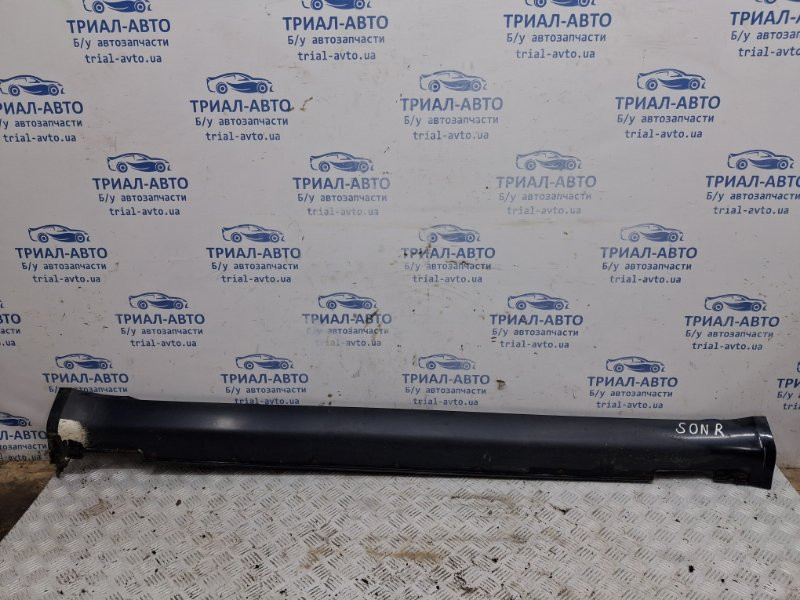 Накладка порога внешняя правая Hyundai Sonata 2004-2010  (Арт. 66755) Київ - зображення 1