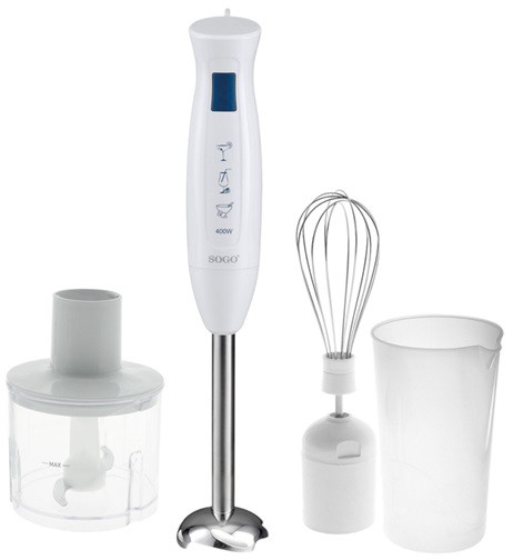 Блендер погружной SOGO SS-14270 400 Вт белый Київ - зображення 1