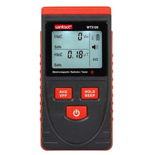 Детектор электромагнитного поля (1-1999В/м, 0.01-99,99μt) WINTACT WT3120 Харьков - изображение 1