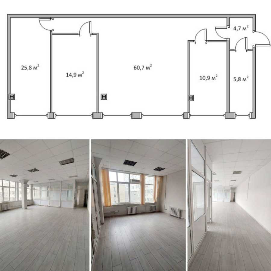 долгосрочная аренда офисное помещение Киев, Печерский, 66650 грн./мес. Киев - изображение 8
