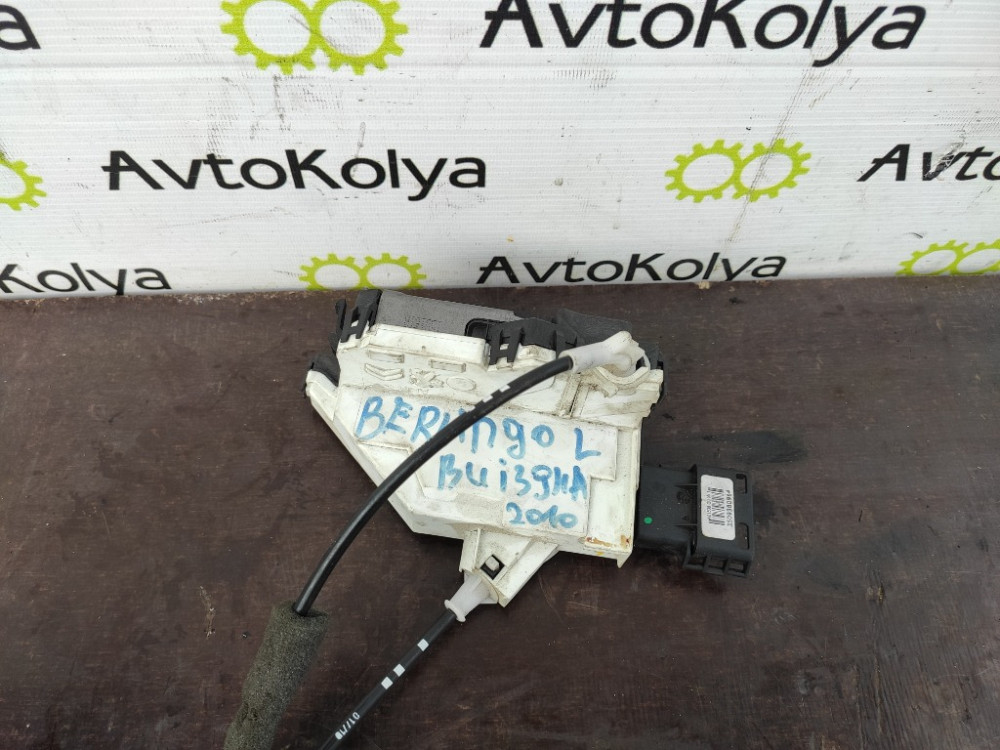 Замок боковой двери 6 pin левый Citroen Berlingo 2008-2018 (PSA828421) Ковель - зображення 4