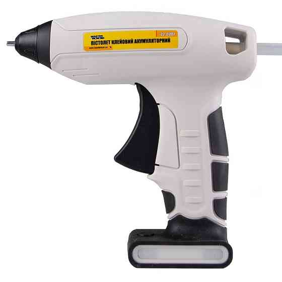 Пистолет клеевой аккумуляторный MASTERTOOL Ø 7.2 мм DC 3.7V 1300 mAh «Капля-Стоп» 42-0401 Харків