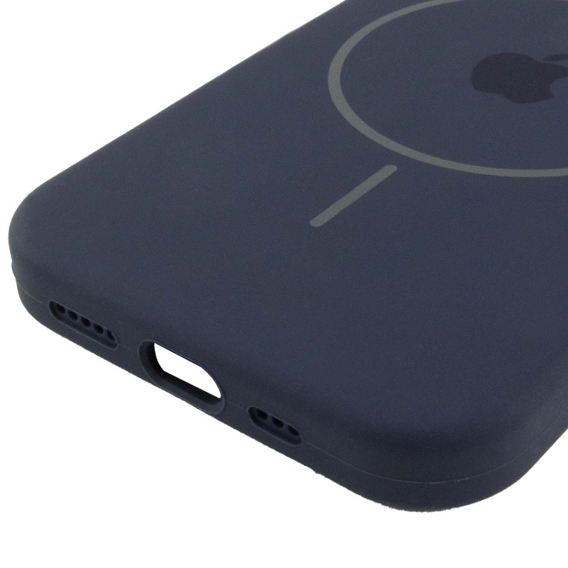 Чехол Silicone Case Full Protective (AA) with MagSafe для Apple iPhone 15 Plus (6.7") Херсон - зображення 5