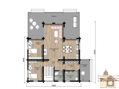 Закарпат Зруб-Буд — дерев’яні будинки під ключ Одесса - изображение 2