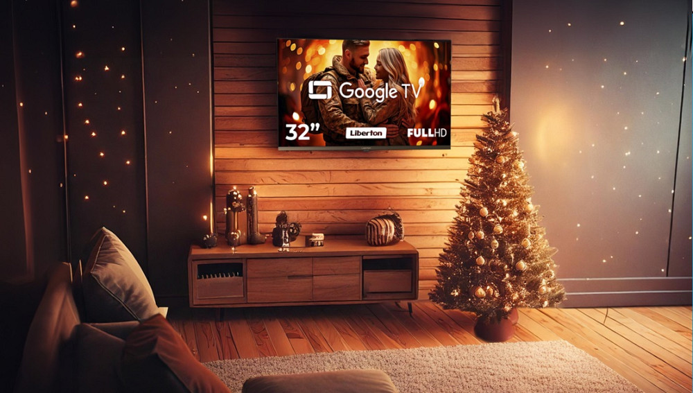 Телевизор Liberton LTV-32F03GT 32 дюйма черный Київ - зображення 2