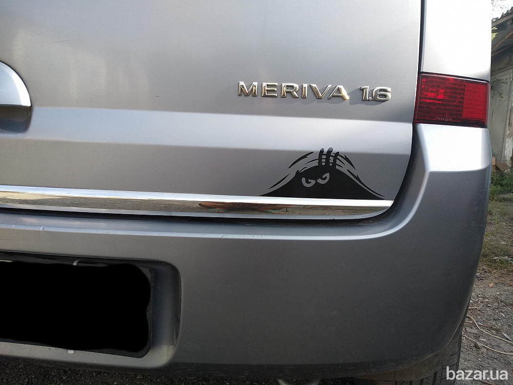 Наклейка на авто Подглядывает Черная Борисполь - изображение 4