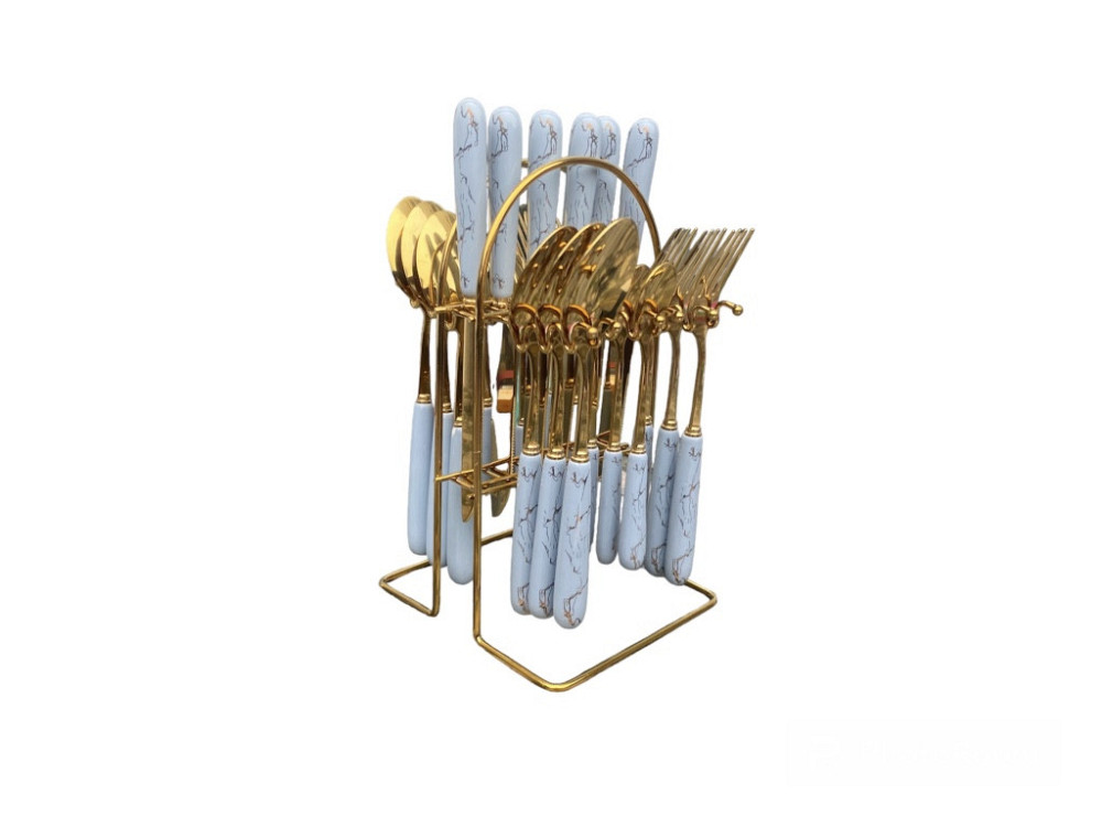 Набор столовых приборов на 6 персон Голубой Киев - изображение 7