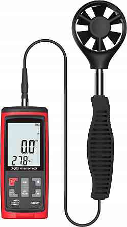 Анемометр цифровой с выносной крыльчаткой 0,3-45м/с, 0-45°C, 10-90% BENETECH GT8915 Харків