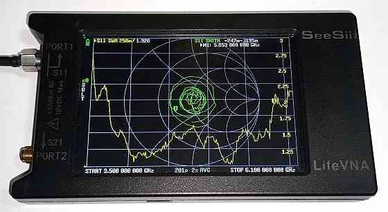 Антенна 3720-5890MHz 14dBi, 8-ми витковая, спиральная, поляризация RHCP, SMA-male (10957) Днепр