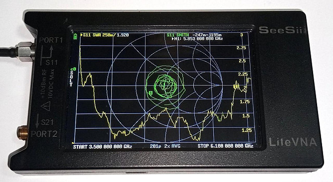 Антенна 3720-5890MHz 14dBi, 8-ми витковая, спиральная, поляризация RHCP, SMA-male (10957) Днепр - изображение 3