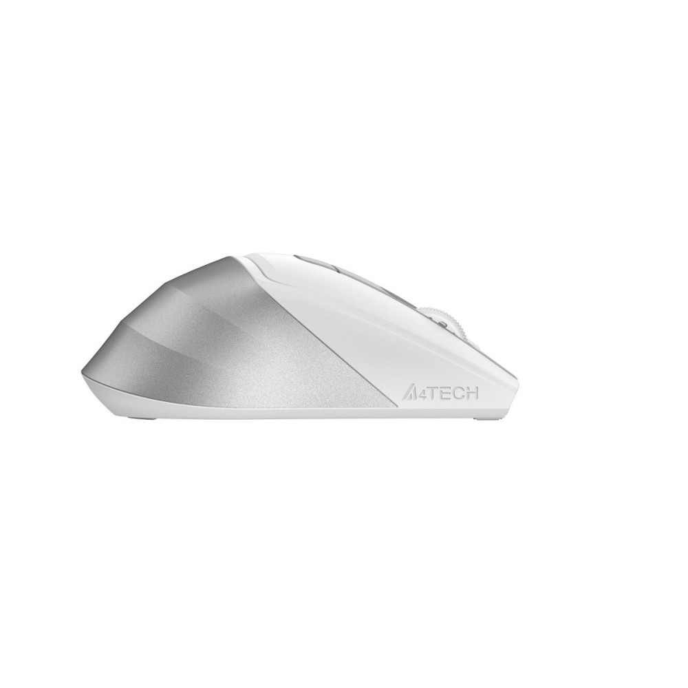 Мышь компьютерная безпроводная A4Tech FB45CS Air2 Wireless/Bluetooth Silver White белая Киев - изображение 5