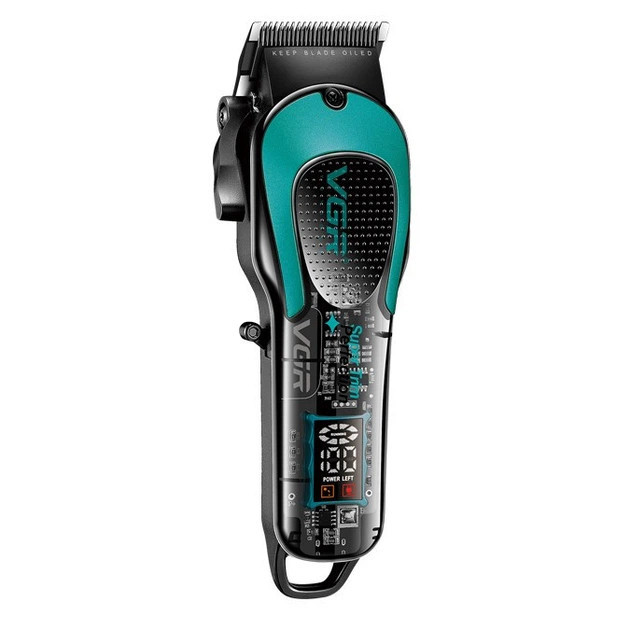 Машинка для стрижки аккумуляторная VGR V-692 GREEN зеленая Киев - изображение 2