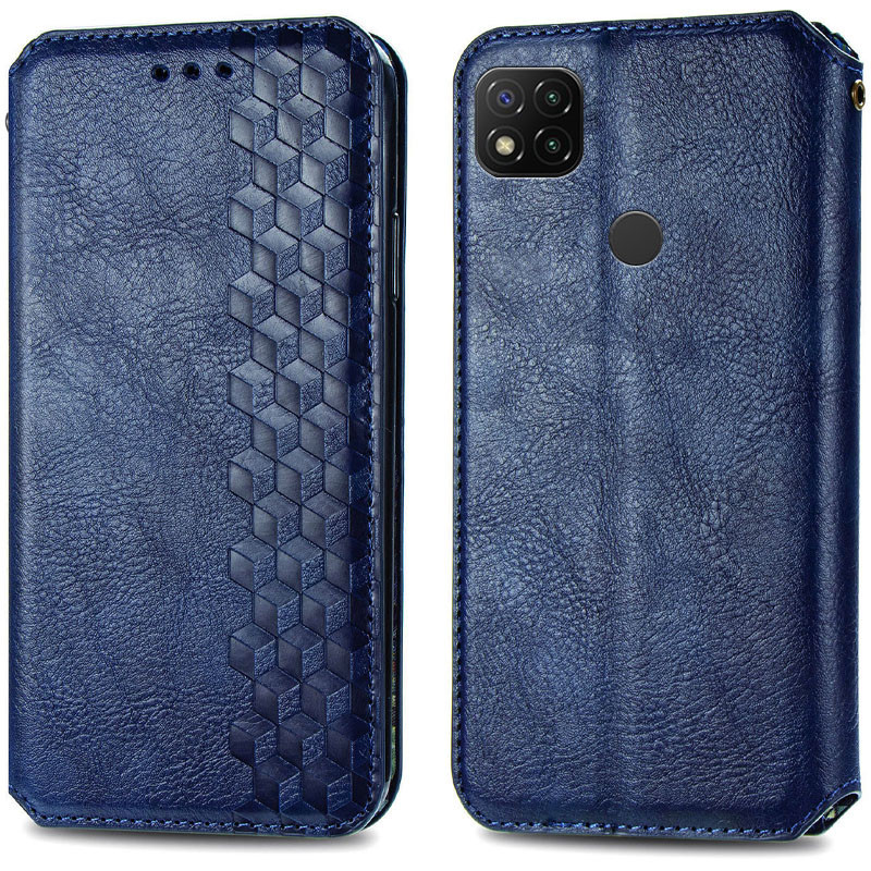 Кожаный чехол-книжка GETMAN Cubic (PU) для Xiaomi Redmi 9C Херсон - изображение 4