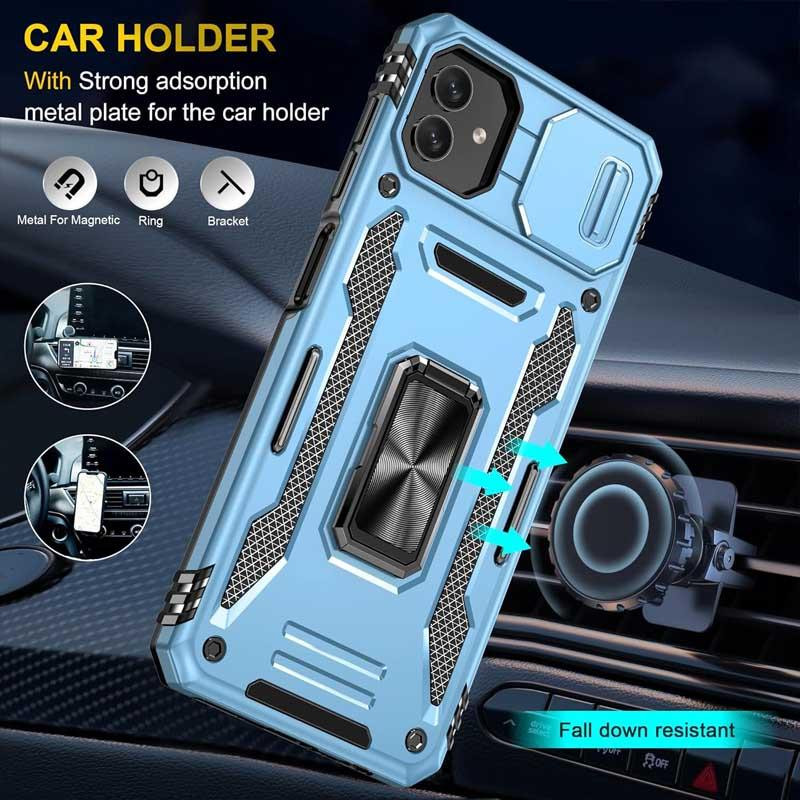 Ударопрочный чехол Camshield Army Ring для Samsung Galaxy A07 Херсон - изображение 3