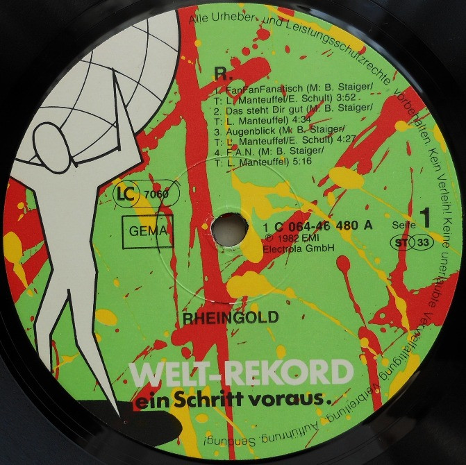 Виниловая пластинка Rheingold – R. Винница - изображение 3