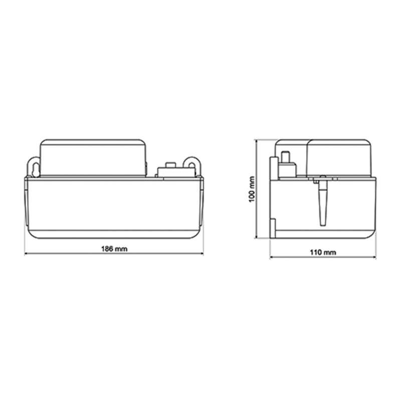 Насос для отвода конденсата SICCOM Sunny Flowatch Clim (дренажный насос для кондиционера) Киев - изображение 3