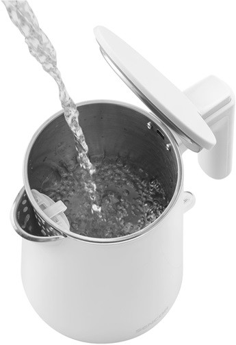 Электрочайник Sencor SWK 0155WH 1 л белый Київ - зображення 5