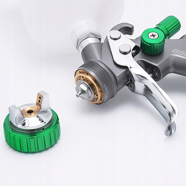 Краскораспылитель пневматический LVLP верх.пласт.бачок 600мл, 1,3мм  AUARITA   898-2-1.3LP Харьков - изображение 6