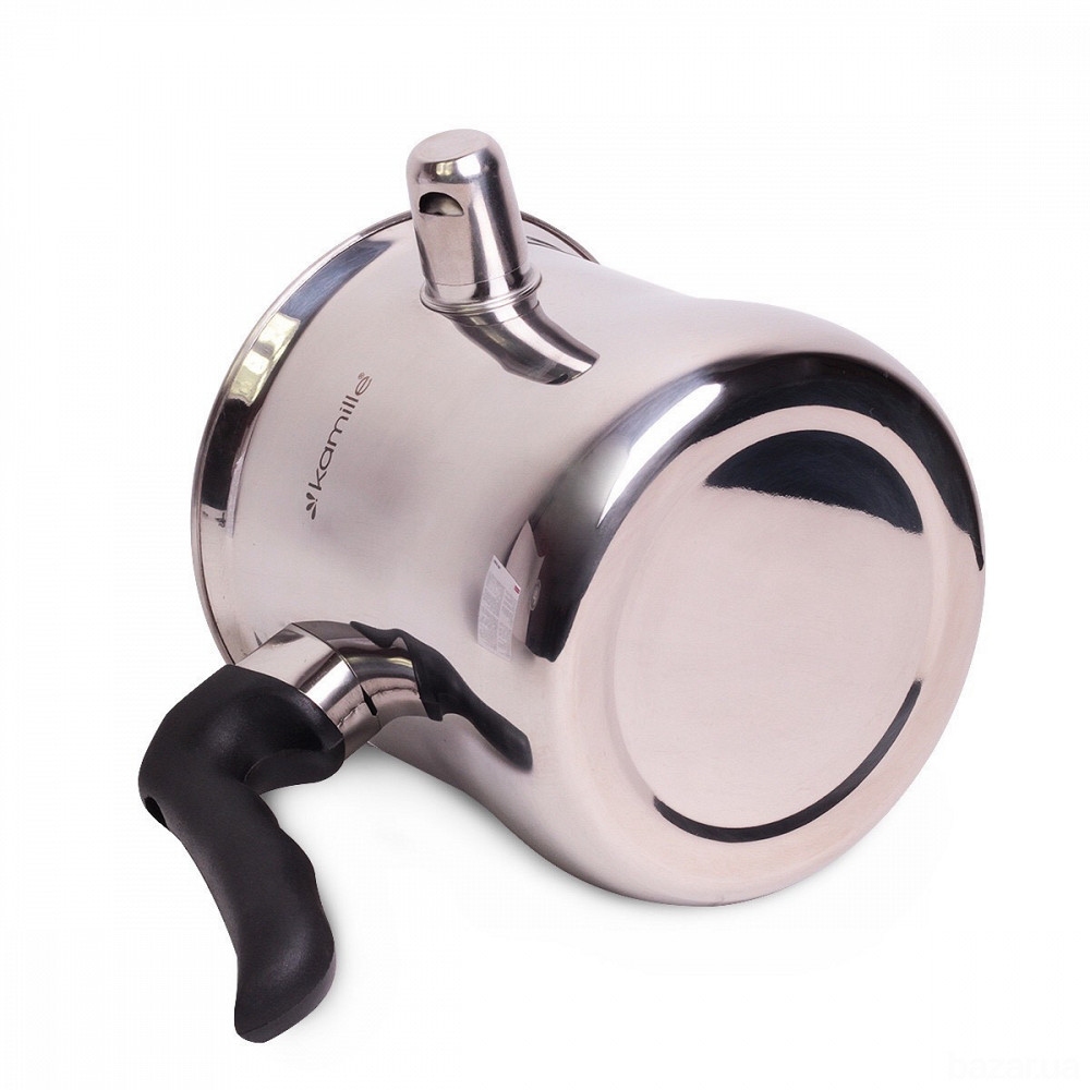 Молоковарка Kamille со свистком 1 л KM 5840 Одеса - зображення 4