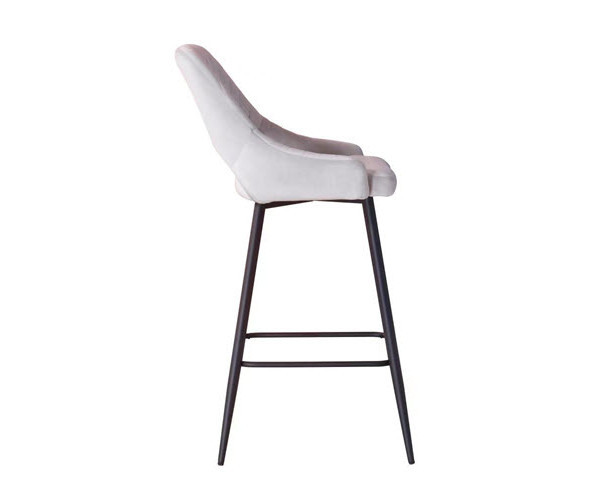 Стілець Арно Н барний високий сірий Дніпро - зображення 2