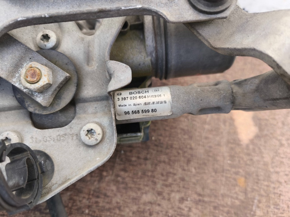 Трапеция дворников с моторчиком левая Peugeot 407 2004-2011 (9656859980) Ковель - изображение 5