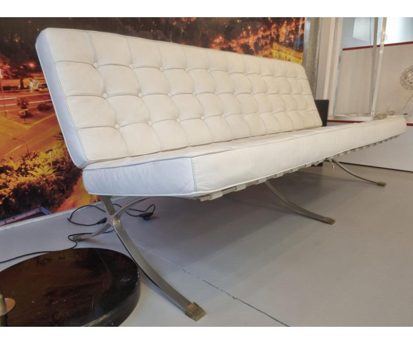 Диван Барселона 3-х місцевий білий колір Днепр - изображение 2