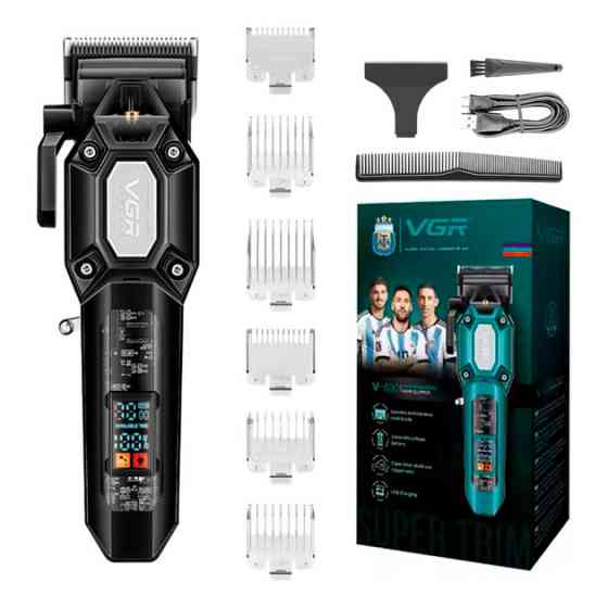 Машинка для стрижки аккумуляторная VGR V-600 BLACK 8 Вт черная Киев