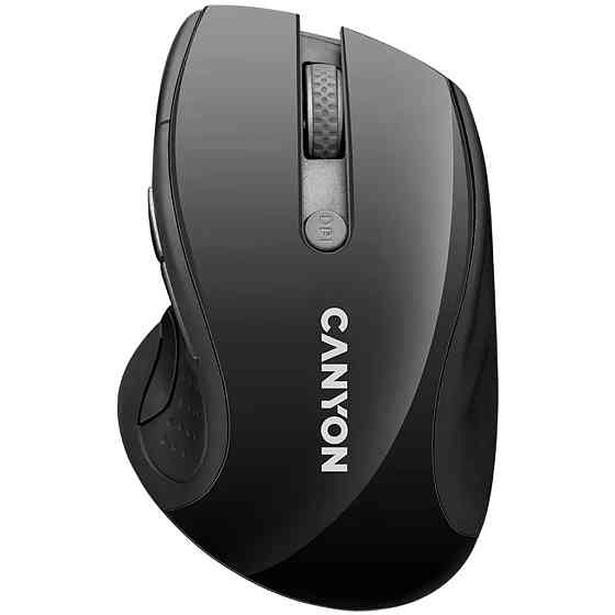 Мышь компьютерная безпроводная Canyon CNS-CMSW01B Black черная Київ