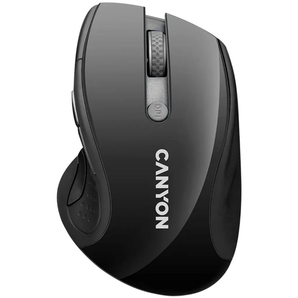 Мышь компьютерная безпроводная Canyon CNS-CMSW01B Black черная Київ - зображення 1