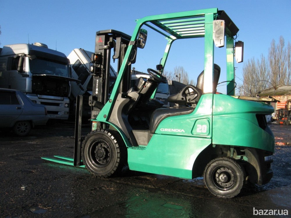 Вилочный газ-бензиновый погрузчик Mitsubishi KFGE20T-KF17D на 2 тонны Одеса - зображення 5