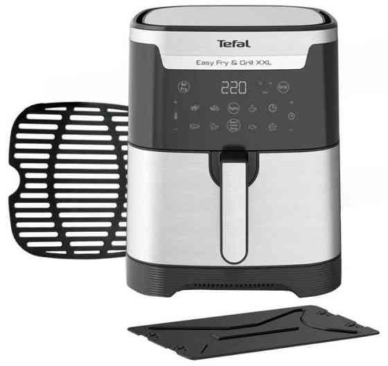 Мультипечь Tefal Easy Fry & Grill XXL EY801D15 6.5 л 1830 Вт серебристая Київ